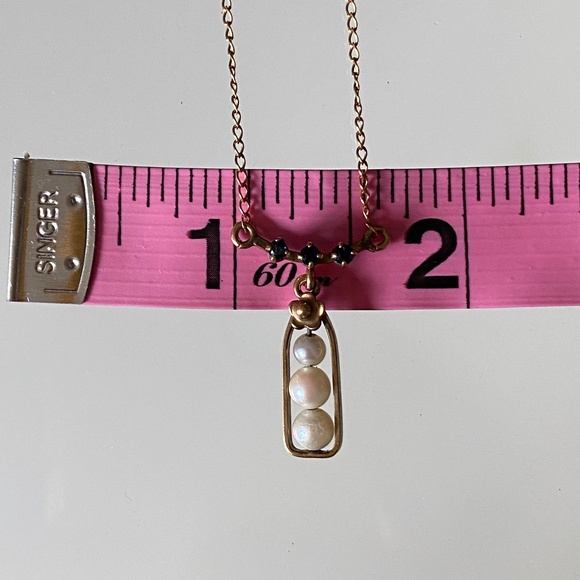 VTG I Van Dell I 14K Gold Filled I Embellished Centerpiece Choker Necklace - Picture 5 of 16